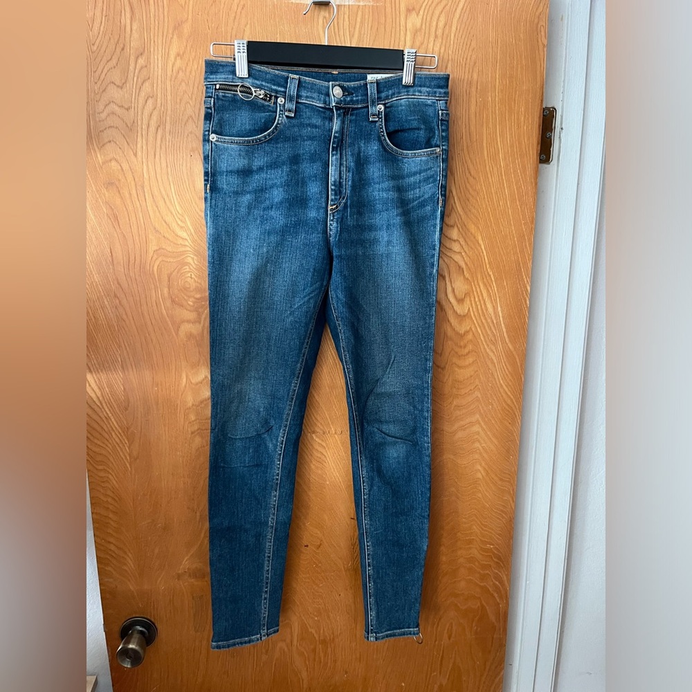 Rag & Bone o ring dive skinny jeans 27